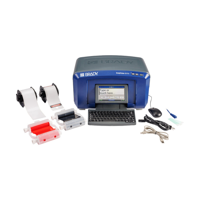 BradyPrinter S3700 and Lockout Tagout Materials Kit for LINK360 Software