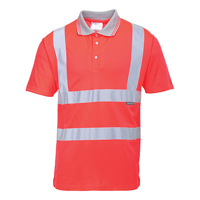 Hi-Vis Short Sleeve Polo Shirt - S477