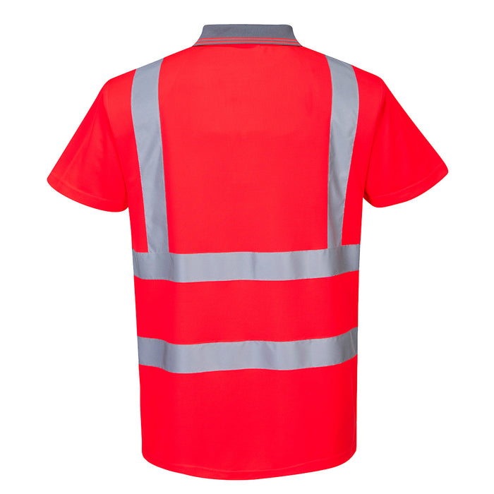 Hi-Vis Short Sleeve Polo Shirt - S477