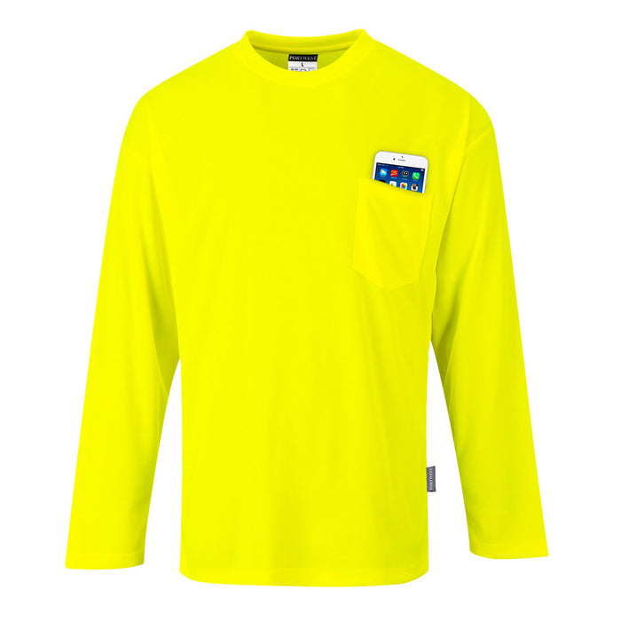 S579 - Non ANSI Pocket Long Sleeve T-Shirt