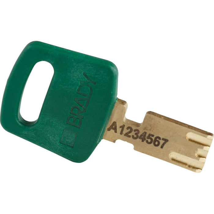 Cadenas de consignation en aluminium SafeKey - Clés identiques