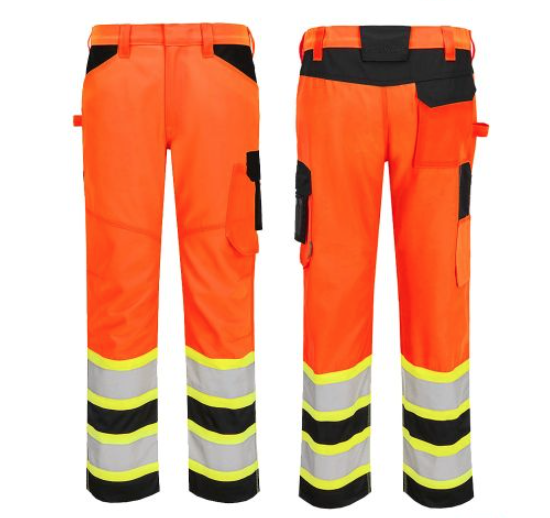 Hi-Vis Contrast Tape Work Pants - Style CA241