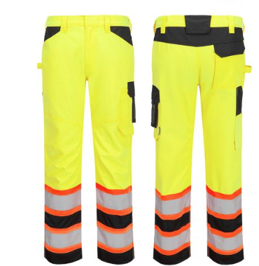 Hi-Vis Contrast Tape Work Pants - Style CA241
