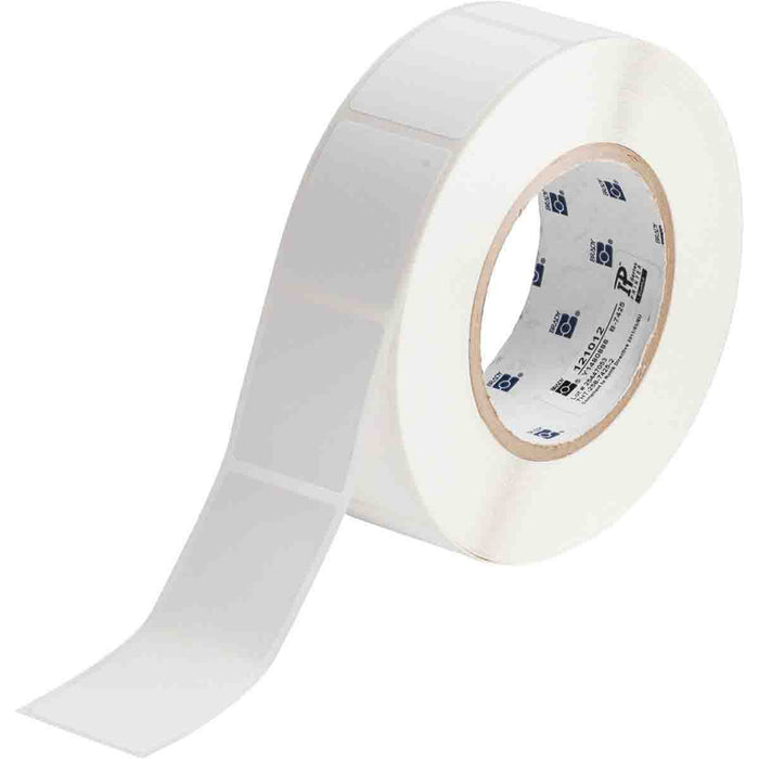 Brady Chemical Resistant Cryogenic Polypropylene Lab Labels - Roll of 2000 for 3 Core Printers - Durable & Reliable