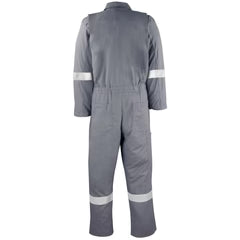 Big Bill FR Industrial Coverall Westex Ultrasoft® with Reflective Material 7 oz - Gray