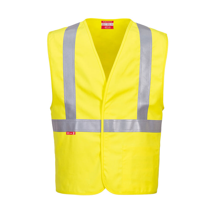 UFR23 - NFPA 2112 Woven Vest Yellow