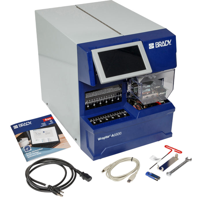 Wraptor A6500 Wrap Printer Applicator with Product and Wire ID Software Suite