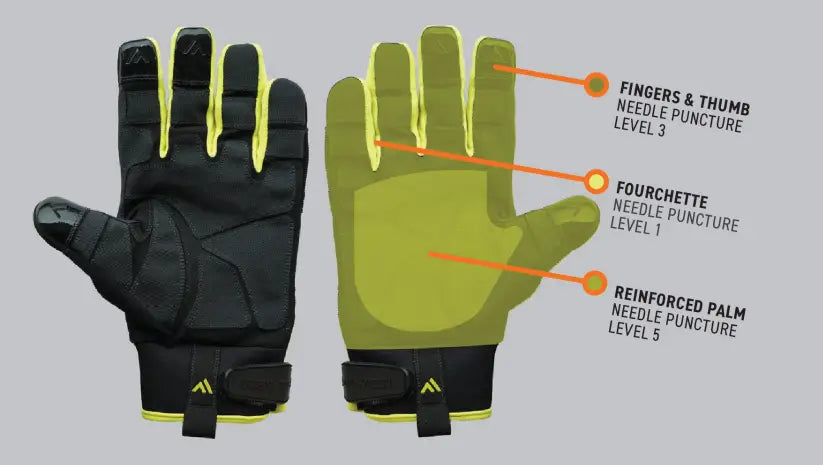 Needle Resistant F350 Mechanical Glove A9 - Style A792