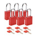 Aluminum Padlocks - Mann Supply BradyAluminum