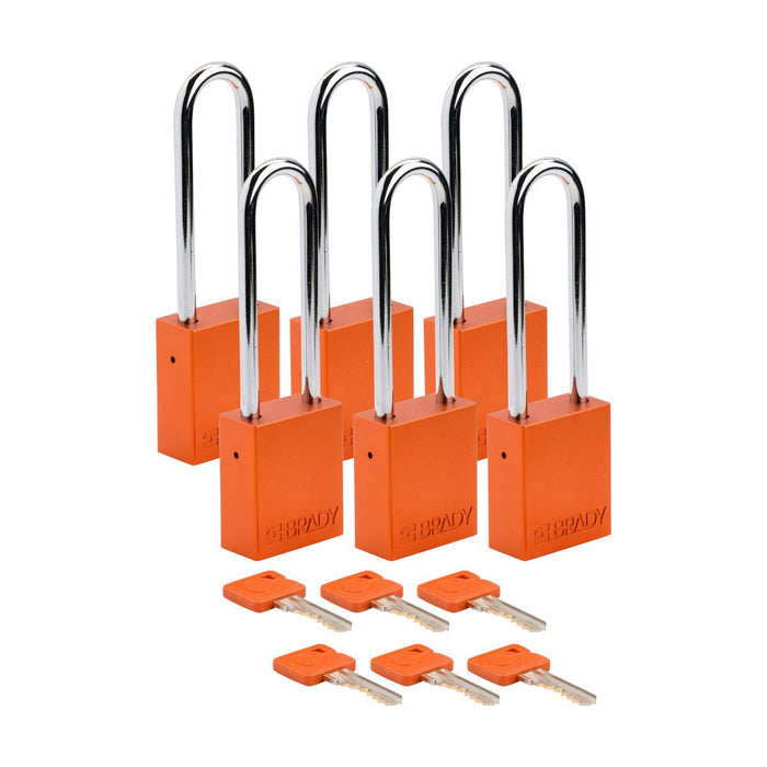 Aluminum Padlocks - Mann Supply BradyAluminum
