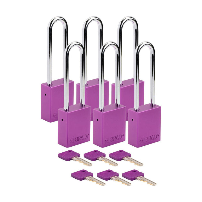 Aluminum Padlocks - Mann Supply BradyAluminum