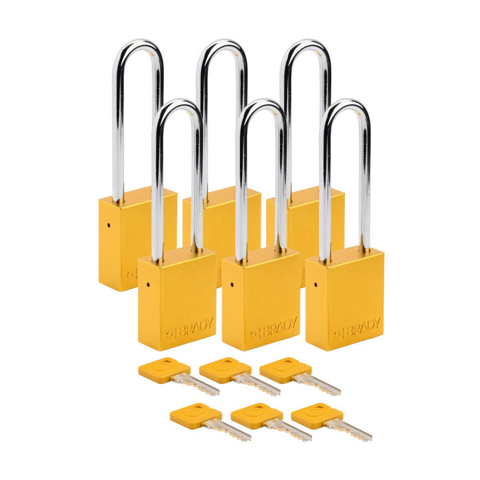Aluminum Padlocks - Mann Supply BradyAluminum