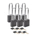 Aluminum Padlocks - Mann Supply BradyAluminum
