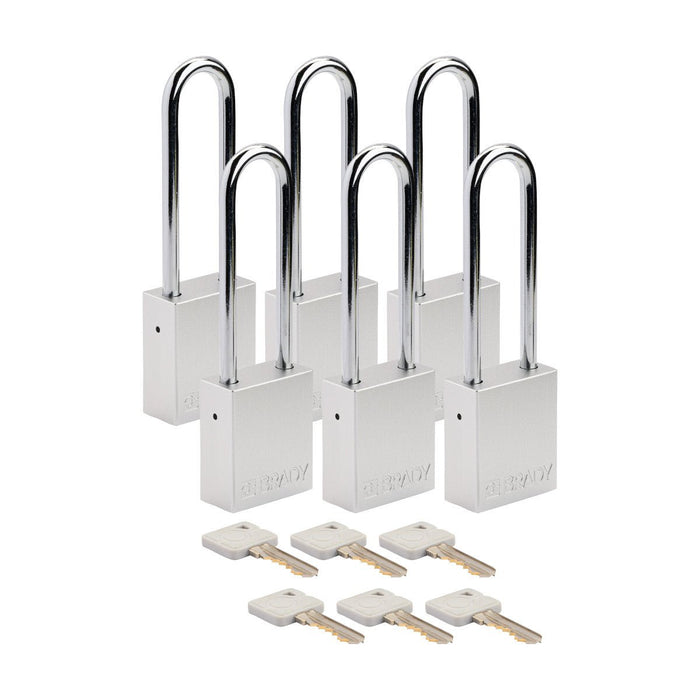 Aluminum Padlocks - Mann Supply BradyAluminum