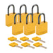 Aluminum Padlocks - Mann Supply BradyAluminum Padlocks