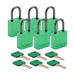 Aluminum Padlocks - Mann Supply BradyAluminum Padlocks