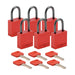 Aluminum Padlocks - Mann Supply BradyAluminum Padlocks