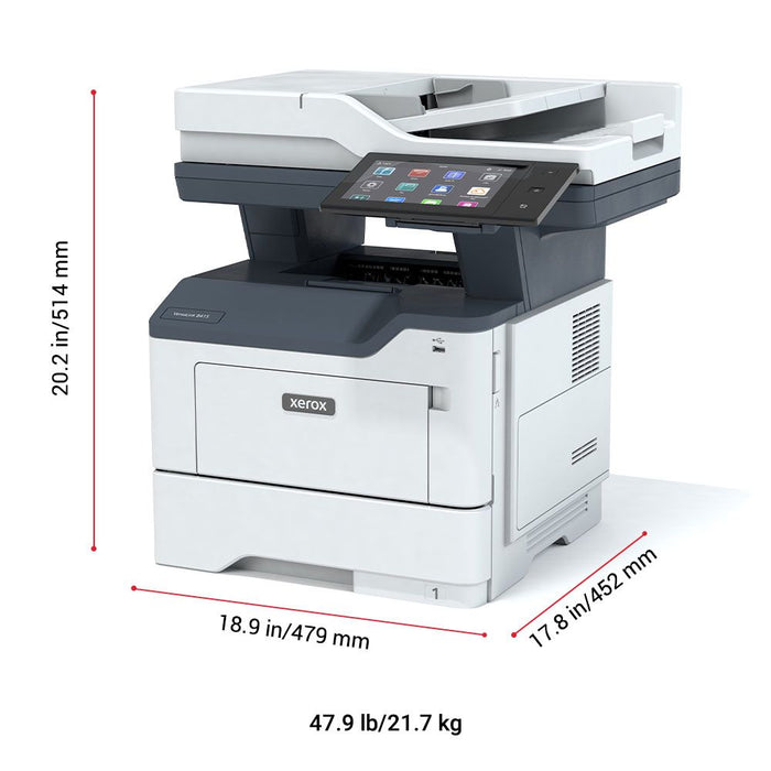 VersaLink B415 Monochrome all-in-one printer.