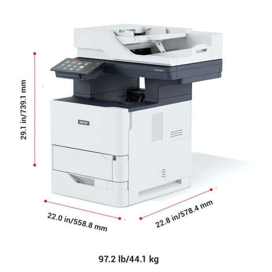 VersaLink B625 Monochrome laser all-in-one printer.