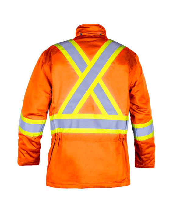Hi-Vis Fire Resistant Parka