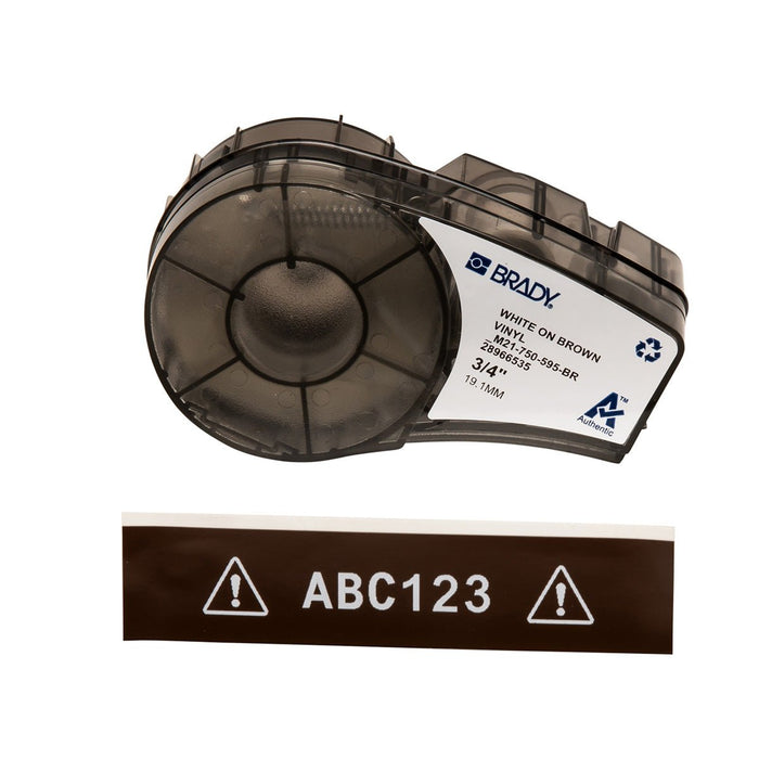 Label Tape with Ribbon - Mann Supply BradyLabel Printers