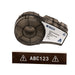 Label Tape with Ribbon - Mann Supply BradyLabel Printers