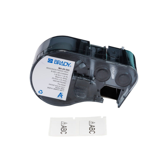 Label Tape with Ribbon - Mann Supply BradyLabel Printers