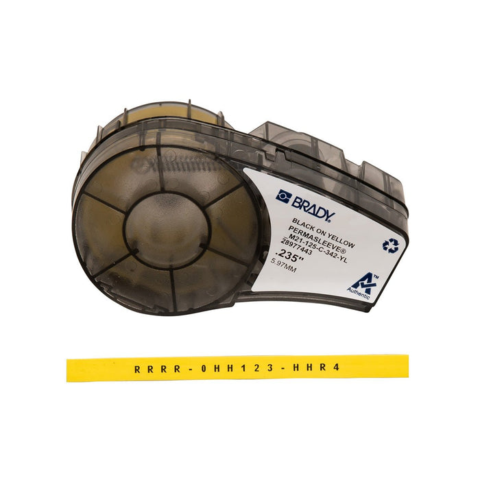 Label Tape with Ribbon - Mann Supply BradyLabel Tape