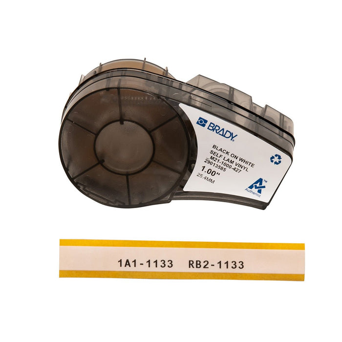 Label Tape with Ribbons - Mann Supply BradyLabel Printers