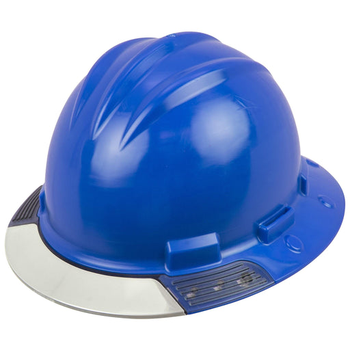 Bullard AboveView Full Brim Hat with 4pt FlexGen Suspension, Vinyl Browpad & 3 - pt Non - elastic Chinstrap - Ultimate Safety Gear for Workers. - Mann Supply Bullard