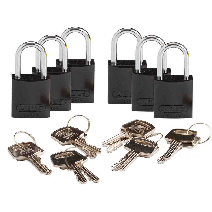 Aluminum Padlocks - Mann Supply BradyAluminum Padlocks
