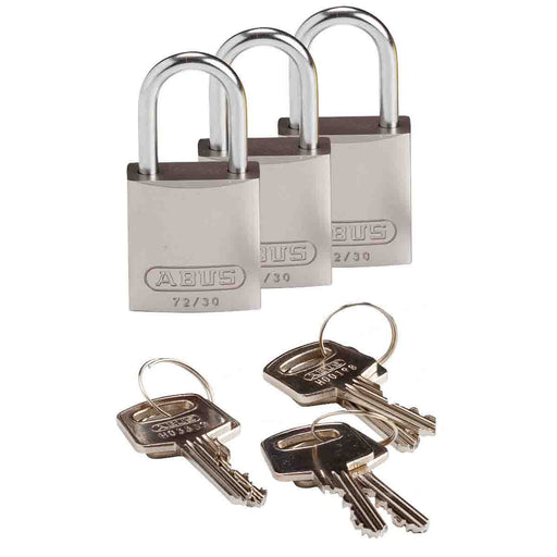 Aluminum Padlocks - Mann Supply BradyAluminum Padlocks