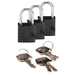 Aluminum Padlocks - Mann Supply BradyAluminum Padlocks