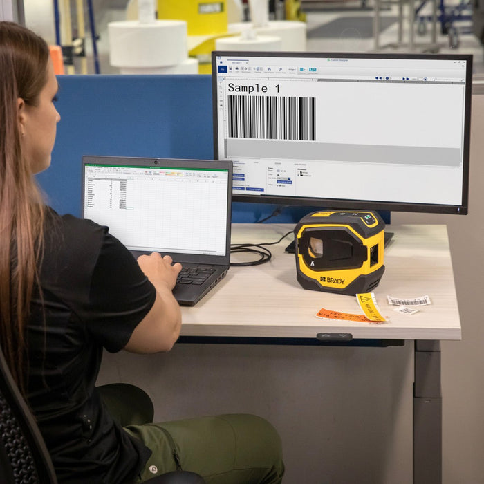 Portable Label Printers - Mann Supply BradyLabel Printers