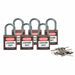 Nylon Padlocks - Mann Supply BradyIndustrial Products