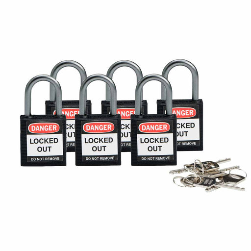 Nylon Padlocks - Mann Supply BradyIndustrial Products
