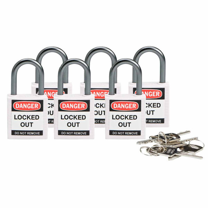 Nylon Padlocks - Mann Supply BradyIndustrial Products
