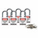Nylon Padlocks - Mann Supply BradyIndustrial Products