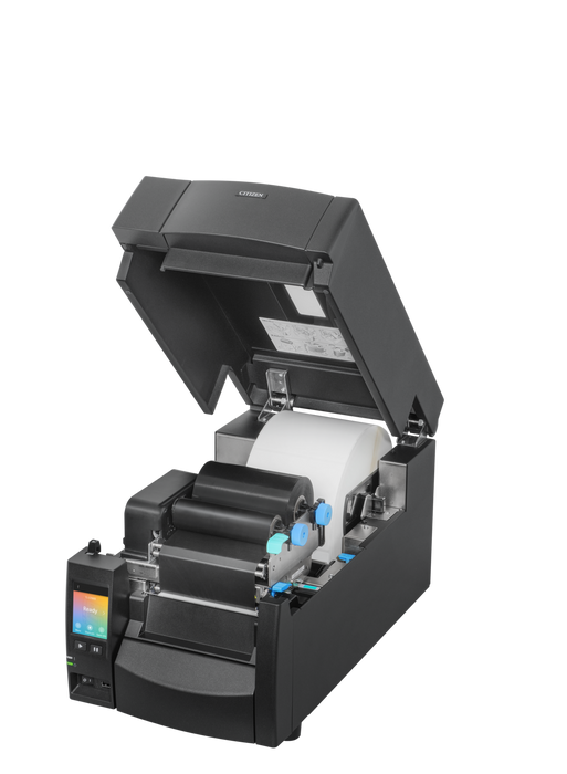 Citizen CL-S703III Label Printer : 300 DPI, USB, Etherne, WiFi (ES04) & Long Range Dongle (OPT-806), with Peeler.