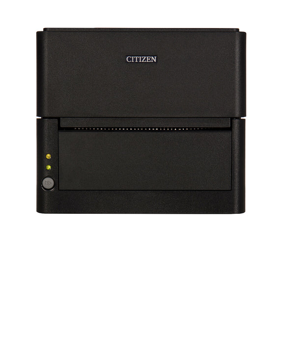 Citizen CL-E300W Label Printer, Black-Desktop Label Printer-Citizen-Black-203 DPI / Ethernet / 2.4/5 GHz Wi-Fi / USB / Black-Mann Supply