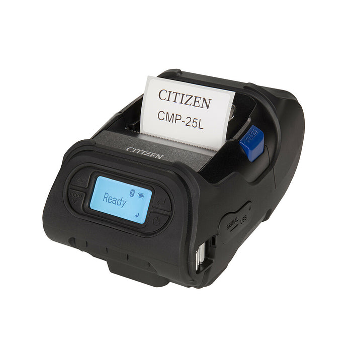 CMP-25L Mobile Label Printer.-Desktop Label Printer-Citizen-USB / ZPL II-Mann Supply