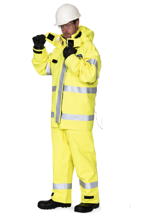 DuraChem 200 NFPA 1990 (1992) and NFPA 2112 Certified Coverall- D2H443-9212 CP