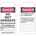 Lockout Tagout Tags - Mann Supply BradyLockout Tagout Tags