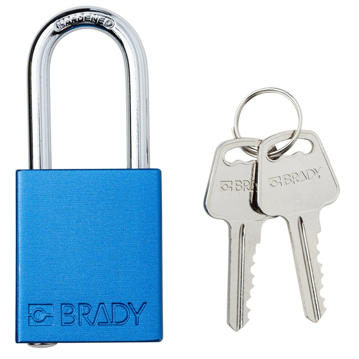 Aluminum Padlocks - Mann Supply BradyAluminum Padlocks