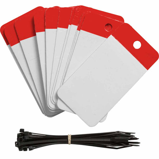 Self Laminating Blank Tags - Mann Supply BradyBlank Tags