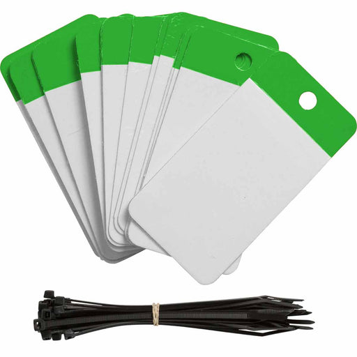 Self Laminating Blank Tags - Mann Supply BradyBlank Tags