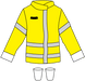 Hi - vis Jackets - Mann Supply KapplerArc Flash