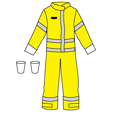 Hazmat Protective Clothing - Mann Supply KapplerArc Flash