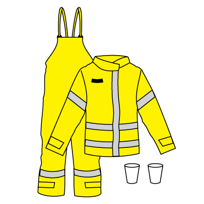 Hazmat Protective Clothing - Mann Supply KapplerArc Resistant