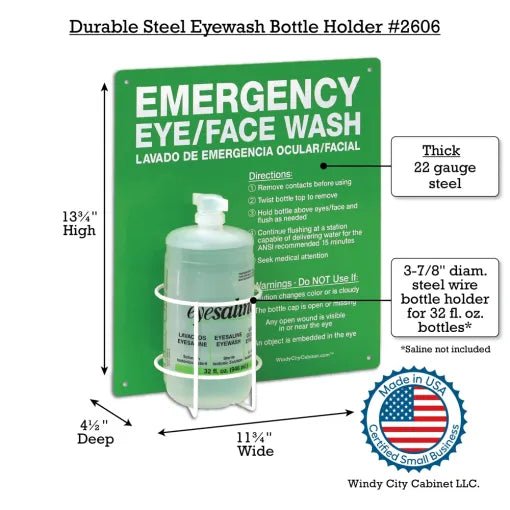 Emergency Kit - Mann Supply Windy City CabinetCabinet